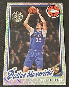 2025-26 Topps Cooper Flagg 1980-81 cromo RC Mojo refractor #TC-CF Mavericks - Imagen 1 de 2