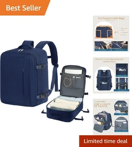 Durable Water-Resistant Backpack for Air Travel – Fits Underseat Requirements - Picture 1 of 11