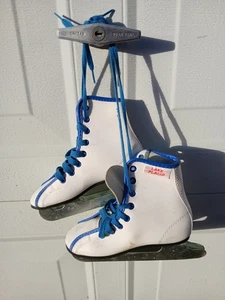 Vintage LAKE PLACID Kinder Mädchen Schlittschuhe - Gr. 6-3/4 - Bild 1 von 5