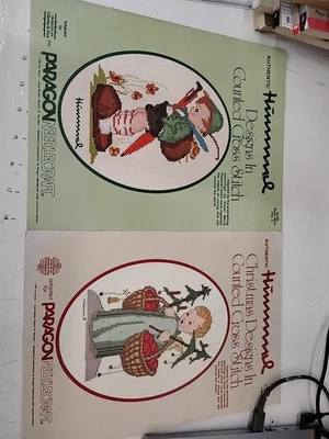 Counted Cross Stitch Chart Booklet Hummel #5078 & #5073 Christmas  - Image 1 of 4