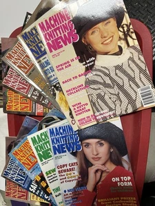 Ten (10) Back Issues of Machine Knitting News 1990s UK Bestseller Lot #7 - Picture 1 of 3