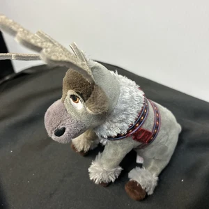 TY Original SVEN REINDEER 9" Stuffed Plush Animal Toy Sitting (Sparkle Frozen 2) - Picture 1 of 4