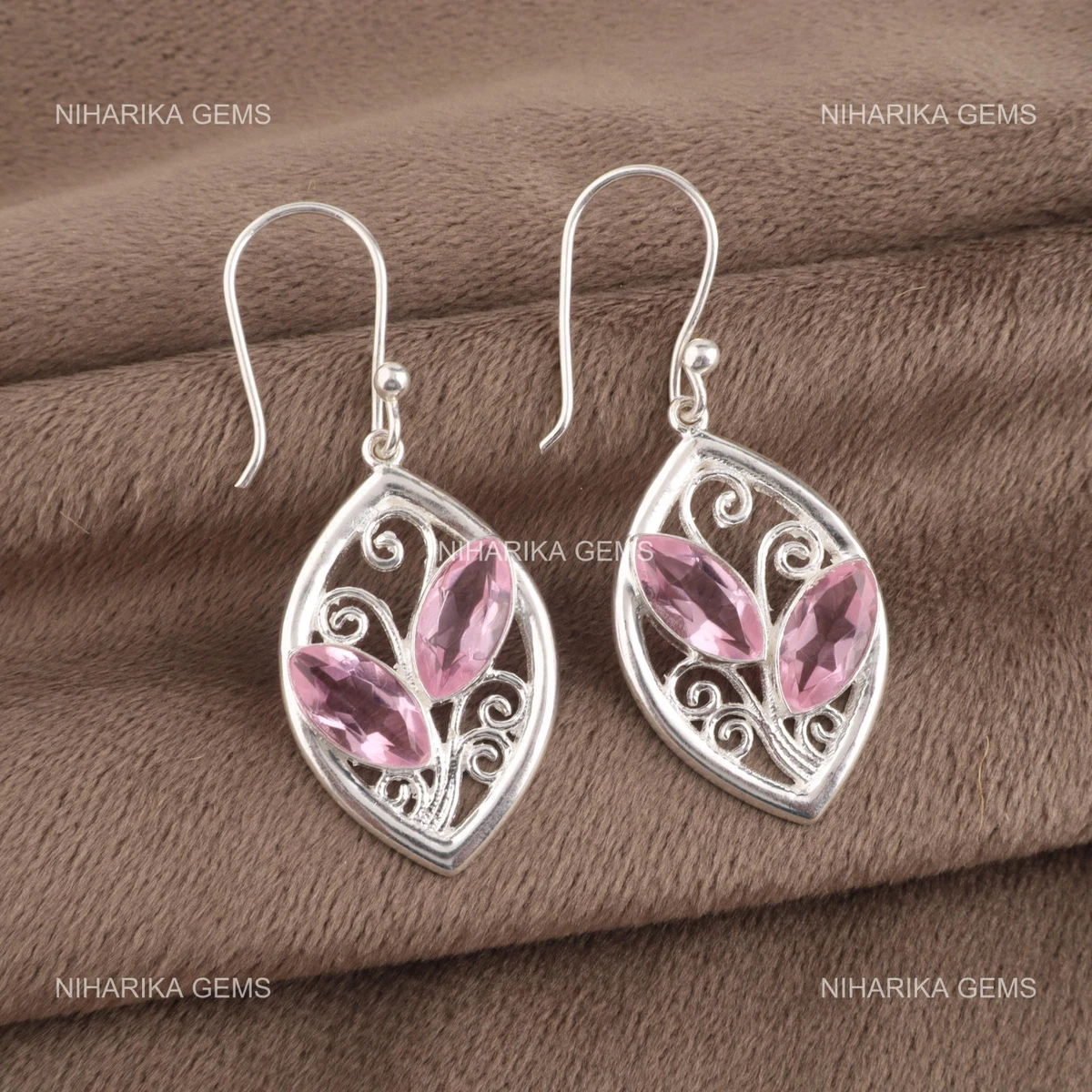 Gioielli Di Lusso Di Pietra Principale Morganite | Acquisti Online Su - Foto 9