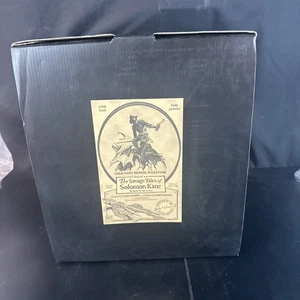 BOWEN Robert E. Howards Solomon Kane Cold Cast Bronze Statue - #19/550 - Foto 1 di 4