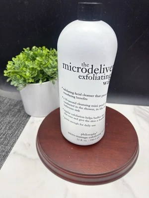 Philosophy Microdelivery Exfoliating Daily Facial Wash 32 oz Sealed - Image 1 of 4