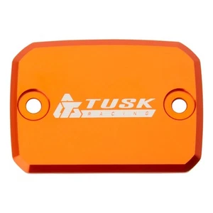 Tusk Anodized Front Brake Reservoir Cap Orange For KTM 690 ENDURO R 2019-2023 - Picture 1 of 5