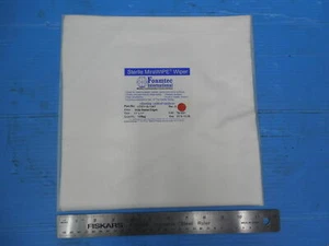 100PCS FOAMTEC INT'L HT5711S-10ST MIRAWIPE MICROFIBER WIPER CLOTHS 11" X 11" - Picture 1 of 5