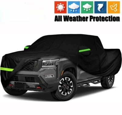 Cubierta de auto para camioneta Nissan Frontier exterior nieve protección contra todo tipo de clima Foto 1 de 4