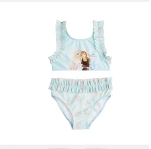 Disney's Frozen Girls Tankini Top & Bottoms Swimsuit Set Size 6X Cute New W Tags - Picture 1 of 4
