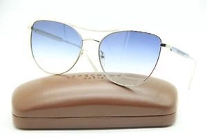 NEW LONGCHAMP LO 134S 715 SILVER BLUE AUTHENTIC SUNGLASSES W/CASE 58-17 - Picture 1 of 3