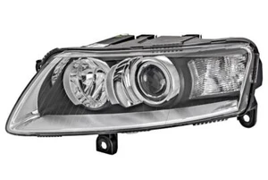 HELLA Bi-Xenon Headlight With DRL LEFT LH Fits AUDI A6 C6 2004-2008 - Picture 1 of 2