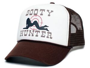 Booty Hunter Unisex - Adult Curved Bill Truckers Cap Hat Snapback Pick Color