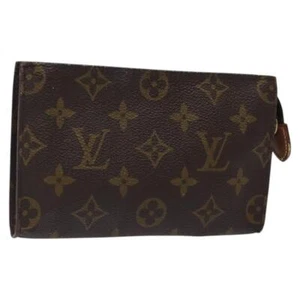 LOUIS VUITTON Monogram Secchiello PM Accessorio Pouch Vintage LV Autentico BD1807 - Foto 1 di 16