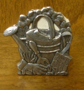 CARSON STATESMETAL WATERING CAN MINI LITE CANDLE HOLDER, #1381 MADE IN USA - Picture 1 of 2