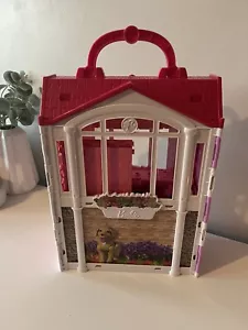 Barbie Glam Getaway Fold n’ Go Doll House Folding Playset Mattel 2014 Carry Case - Picture 1 of 14