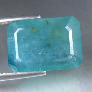 4.54 CT 13X9MM DAZZLING 100%UNHEATED BLUISH GREEN GRANDIDIERITE LOOSE GEMSTONE - Picture 1 of 3