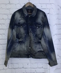 Jordan Craig Legacy Edition X-Large Jean Aged Wash Jacket Distressed 91422 - Picture 1 of 9