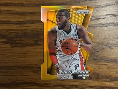 2014-15 Panini Prizm Basketball Greg Monroe #103 Orange Diecut /139 - Image 1 of 2