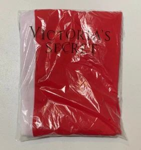 Victoria's Secret ROSA BF Novio Pantalones Corredores Sudor Rojo Blanco S NUEVOS - Imagen 1 de 1