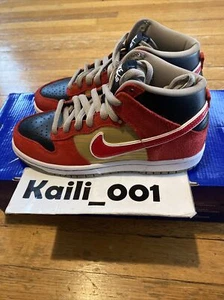 Nike Dunk High Pro SB Size 4 Tecate Loden Shark Unkle RESN Skunk A - Picture 1 of 8