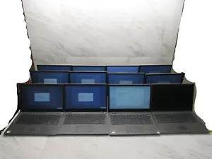 12 LOT Lenovo Chromebook 14e 14" FHD AMD A4-9120C 1.6GHz 4GB 32GB Chrome Laptop - Picture 1 of 22