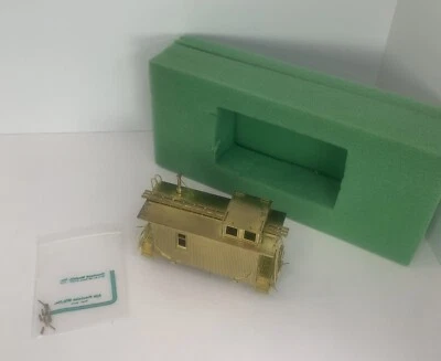 Overland Models Sn3 Scale Brass C&S Wood Caboose Unpainted OMI-1698 #1009 Read - Image 1 of 4