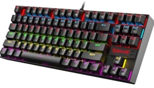 Redragon K552 Mechanical Gaming Keyboard RGB LED Rainbow Backlit Wired Keyboard - Picture 1 of 7