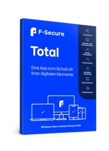 F-Secure Total Security 2025 inkl. VPN Deutsch 5 Geräte 1 Jahr Download - Bild 1 von 1