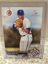 Nate Pearson 1st Card 2017 Bowman Draft Card #BD119 Blue Jays 🔥🔥🔥