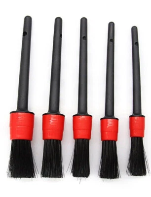 Set of 5 Car Interior Cleaning Brush Set Detailing Brush Kit Wheel Clean Sets - Image 1 of 3