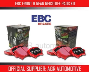 EBC REDSTUFF FRONT + REAR PADS KIT FOR DODGE (USA) CHARGER 5.7 2006-11 - Picture 1 of 1