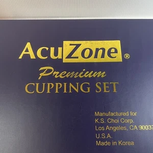 AcuZone Premium Cupping Set 19 Cup Complete Made in Korea - Picture 1 of 5