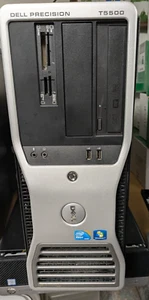 Dell Workstation T5500 2x X5687 3.60GHz 12GB Quadro 2000 No disk Win 7 COA - Picture 1 of 5