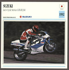 Suzuki 1992 GSX R1340 Lees Cycle Service Edito Service Atlas Motorcycle Card