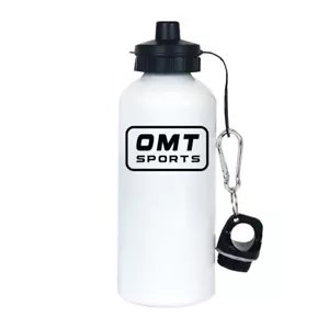 Botella de agua de aluminio con logotipo deportivo One More Time 20 oz - Imagen 1 de 2