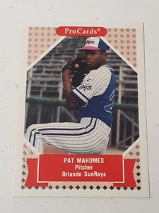 Pat Mahomes Minnesota Twins 1991 ProCards Card #93 - Picture 1 of 2