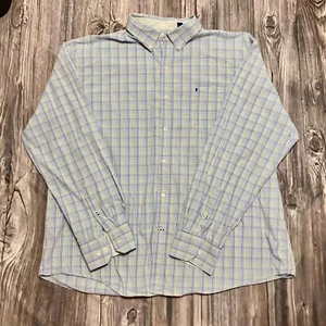 IZOD Premium Essentials Long-Sleeve Button Down 100% Cotton Shirt XXL - Picture 1 of 10