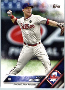 2016 Topps #478 Cody Asche Philadelphia Phillies - Picture 1 of 2