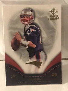 2008 SP Rookie Threads Tom Brady Patriots The Goat! - Picture 1 of 2
