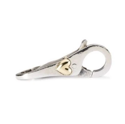 TROLLBEADS TAGLO-00008 Chiusura Cuore d'Oro in Argento - Retail price € 200,00 - Immagine 1 di 2