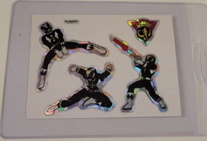 MIGHTY MORPHIN POWER RANGERS Zach 1994 Prism VENDING MACHINE STICKER CARD NM/MT - Picture 1 of 3