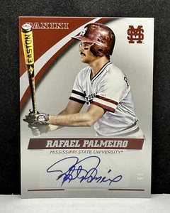 Rafael Palmeiro 2016 Panini Mississippi State SILVER AUTO #d 7/99 Autograph - Picture 1 of 2
