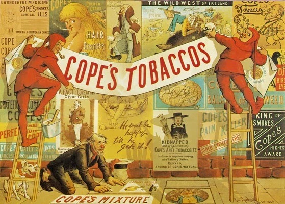 AZ72 Vintage Retro Topes Tobacco Classic British Advertising Poster Print A4/A3 - image 1 of 1