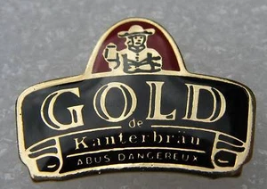 Pin's Gold Kanterbräu biere Abus dangereux #bte - Imagen 1 de 1