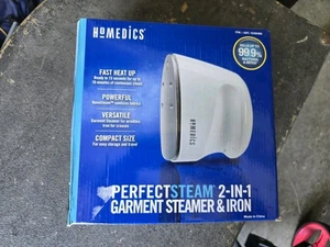 HoMedics Steam 2-In-1 Professional Compact Power Garment Steamer & Iron - Picture 1 of 5
