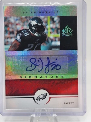 2005 Upper Deck Reflections Signature Reflections Brian Dawkins #SR-BD Auto HOF - Image 1 of 2