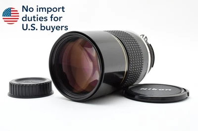 [Opt ESTADO PERFEITO] Lente Nikon Ai-S AIS Nikkor ED 180mm f/2.8 telefoto MF do Japão 311 - Imagem 1 de 4