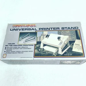 Computer Mate CM-5000 Universal Printer Stand Vintage 1986 - Picture 1 of 5
