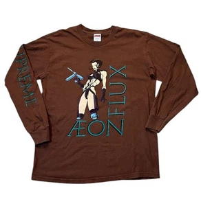 Supreme Aeon Flux L/S T Shirt Tee Size Medium Long Sleeve Tshirt - Picture 1 of 4