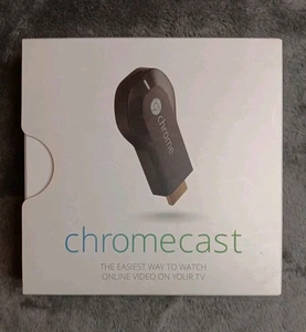 Google Chromecast (1st Generation) Streaming Media Player - H2G2-42 (Black) - Picture 1 of 7